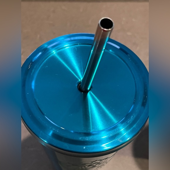 STARBUCKS Two items 2022 Limited Edition water bottle & Turquoise Cup - Picture 9 of 15